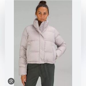 NWOT Lululemon Wunder Puff Cropped Jacket